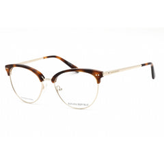 Banana Republic Women's Eyeglasses - Brown Havana Metal Oval Frame | LORAINE 0WR9 00
