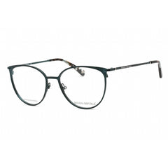 Banana Republic Women's Eyeglasses - Full Rim Teal Metal Round | GINNIFER 0ZI9 00