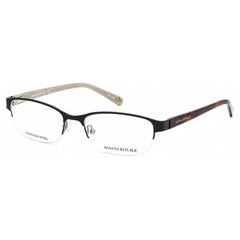 Banana Republic Women's Eyeglasses - Navy Half Rim Metal Frame | Nanette 0DA4 00