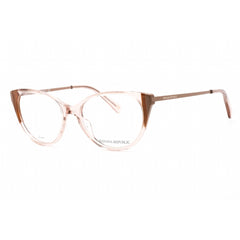 Banana Republic Women's Eyeglasses - Salmon Brown Frame Clear Lens | BR 213 0WJG 00