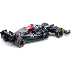 Bburago Model Car - 1/43 Scale Mercedes-AMG F1 W12 E Performance #77 Diecast Metal