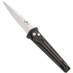 Bear & Son Knife - Auto Bold Action III Stiletto Sanvick Blade | BSAC-300-ALBK-S