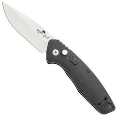 Bear & Son Knife - Auto Bold Action X Black Sandvik Blade, 4 1/8 inch | BSAC-1000-B4-P