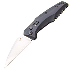 Bear & Son Knife - Auto Bold Action XVII Black Aluminum Handle | BSAC-1700-ALBK-S
