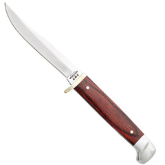 Bear & Son Small Hunter - Rosewood Leather Sheath Stainless Steel Blade | BS263R