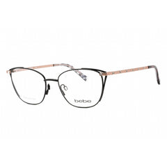 Bebe Women's Eyeglasses - Jet Rectangular Shape Plastic Frame, 53 mm | BB5182 001
