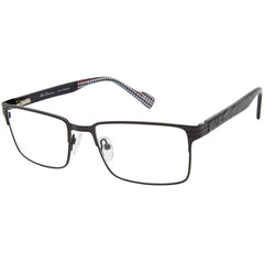 Ben Sherman Men's Eyeglasses - Demo Lens Black Rectangular Shape Frame | BSBROOK C01