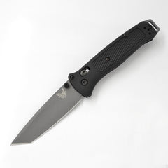 Benchmade Folding Knife - Bailout Tactical Gray Tanto Blade Grivory Handle | 537GY