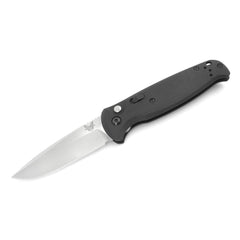 Benchmade Folding Knife - CLA Satin Drop-Point Plain Edge Blade G10 Handle | 4300