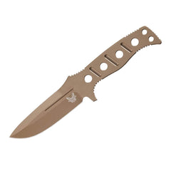 Benchmade Knife - Fixed Adamas Olive Paracord Plain Drop Point Steel Blade | 375FE-1