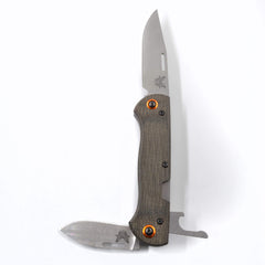 Benchmade Pocket Knife - Weekender Olive Drab Handle Slip Joint Multi-Blade | 317-1