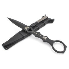 Benchmade Skeletonized Dagger - SOCP Black Coated with Black Sheath | 176BK