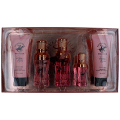 Beverly Hills Polo Club Women's Gift Set - Sexy Alluring Fragrance Charm, 5 Piece