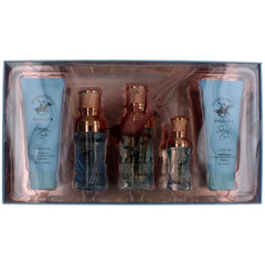Beverly Hills Polo Club Women's Gift Set - Sexy Blue Irresistible Scents, 5 Piece