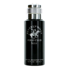 BHPC Sexy by Beverly Hills Polo Club, 4 oz Natural Deodorant Spray for Men
