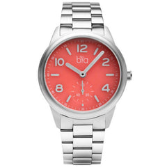 BIA Women's Quartz Watch - Suffragette Pink Dial Stainless Steel Bracelet | B1014