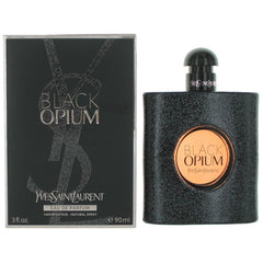 Black Opium by Yves Saint Laurent, 3 oz Eau De Parfum Spray for Women