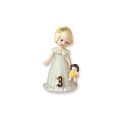 Blonde Age 3 Porcelain Figurine