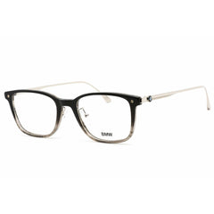 BMW Men's Eyeglasses - Black Rectangular Full Rim Frame Clear Lens | BW5014 005