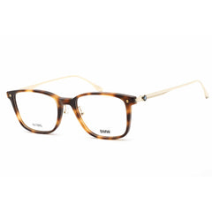BMW Men's Eyeglasses - Dark Havana Plastic Full Rim Frame Clear Lens | BW5014 052