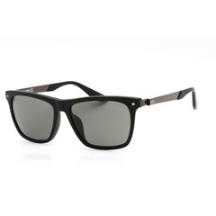 BMW Unisex Sunglasses - Matte Black Square Full-rim Plastic Frame | BW0002-H 02D