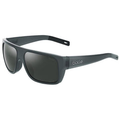 Bolle Unisex Sunglasses - BOLLE FALCO BLACK CRYSTAL MATT - VOLT + GUN POLARIZED