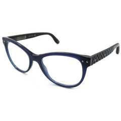 Bottega Veneta Women's Eyeglasses - Shiny Blue Cat Eye | BOTTEGA VENETA BV0009O 008