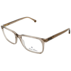 Brooks Brothers Men's Eyeglasses - Transparent Brown Rectangular Frame | 0BB2033 6143