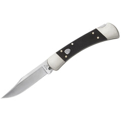 Buck Knife - Automatic Folding Hunter Black G10 Handle Plain Blade Elite | BU0110BKSA