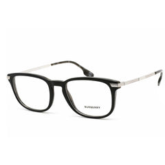 Burberry Men's Eyeglasses - Black Frame Clear Demo Lens Fixed Nose Pads | 0BE2369 3829