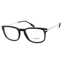 Burberry Men's Eyeglasses - Black Rectangular Frame Clear Demo Lens | 0BE2369 3001