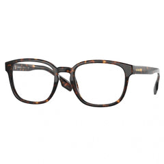 Burberry Men's Eyeglasses - Dark Havana Full Rim Frame Clear Lens, 51 mm | BE2344 3920