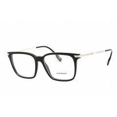 Burberry Men's Eyeglasses - Full Rim Rectangular Black Plastic Frame | 0BE2378 3001