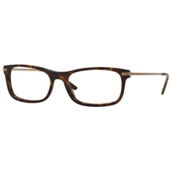 Burberry Men's Eyeglasses - Matt Dark Havana Rectangular Frame | BURBERRY 0BE2195 3536