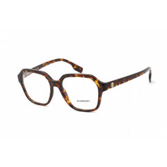 Burberry Unisex Eyeglasses - Dark Havana Plastic Square Shape Frame | 0BE2358 3002