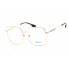 Burberry Unisex Eyeglasses - Full Rim Light Gold Rectangular Frame | 0BE1378D 1109