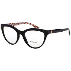 Burberry Women's Eyeglasses - Black Plastic Cat Eye Frame | BURBERRY 0BE2311 3824