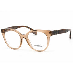 Burberry Women's Eyeglasses - Brown Round Full Rim Frame Demo Lens - 0BE2356 3992