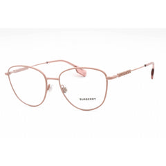 Burberry Women's Eyeglasses - Cat Eye Shape Pink Metal Frame, 55 mm | 0BE1376 1343