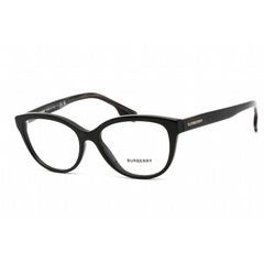 Burberry Women's Eyeglasses - Clear Lens Black Plastic Oval Shape Frame | 0BE2357 3980