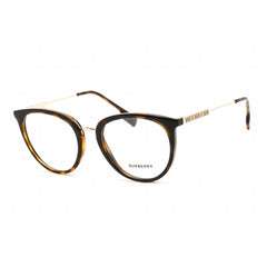 Burberry Women's Eyeglasses - Clear Lens Havana Plastic Round Frame | 0BE2331 3002
