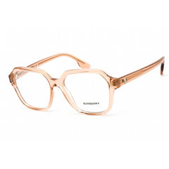 Burberry Women's Eyeglasses - Clear Lens Peach Plastic Square Frame | 0BE2358 3358