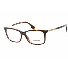 Burberry Women's Eyeglasses - Dark Havana Rectangular Plastic Frame | BE2337 3002