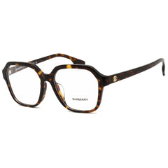 Burberry Women's Eyeglasses - Dark Havana Square Frame Clear Lens - 0BE2358F 3002