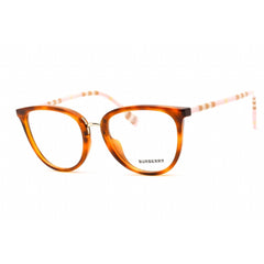 Burberry Women's Eyeglasses - Full Rim Cat Eye Light Havana Plastic | 0BE2366U 4019