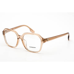 Burberry Women's Eyeglasses - Full Rim Hexagon Peach Plastic Frame | 0BE2358F 3358
