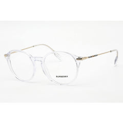 Burberry Women's Eyeglasses - Full Rim Transparent Plastic Round Frame | 0BE2365 3024