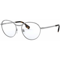 Burberry Women's Eyeglasses - Gunmetal Full Rim Round Frame | BURBERRY 0BE1337 1003