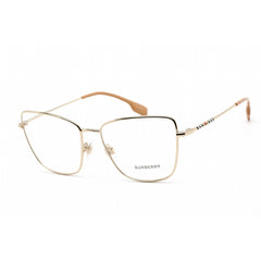 Burberry Women's Eyeglasses - Light Gold Metal Cat Eye Shape Frame | 0BE1367 1338