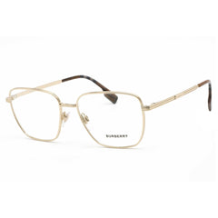 Burberry Women's Eyeglasses - Light Gold Square Full Rim Metal Frame | 0BE1368 1109